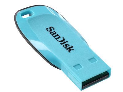 Pen Drive SanDisk Azul Cruzer Blade Blue 4GB USB Flash