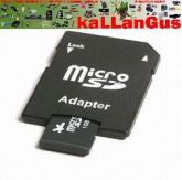 Cartão De Memória Micro Sd 1gb + Adaptador