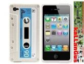 Capa Ipod Touch 4 Silicone Retro Fita Cassete