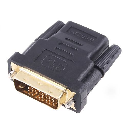 Adaptador DVI macho para HDMI Feminino